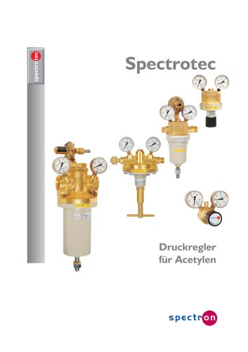 Druckregler für Acetylen