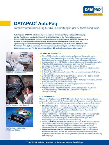 DATAPAQ AutoPaq