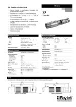 Raytek XR Datenblatt Deutsch - 1