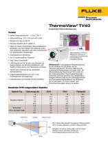 ThermoView TV40 Datenblatt