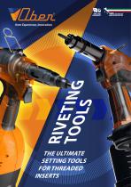 Blind rivet nuts setting tools