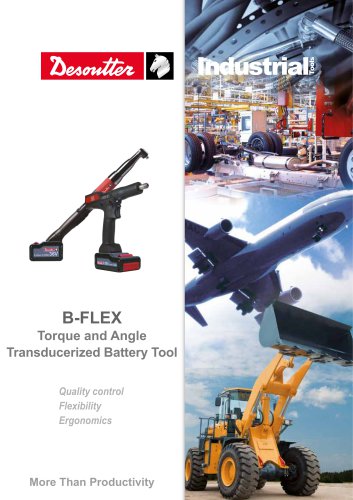 B-FLEX Torque and Angle Transducerized Battery Tool