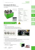 Datenblatt ORC Micro