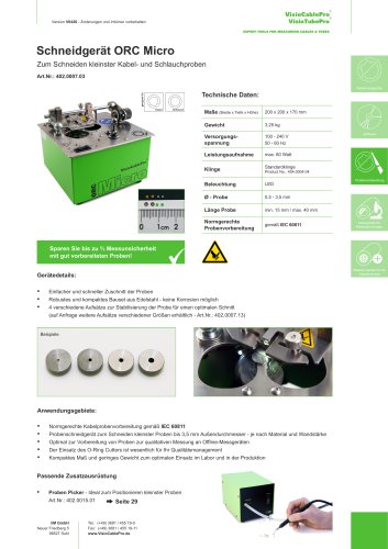 Datenblatt ORC Micro