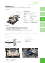 Datenblatt Splitting Cutter SC