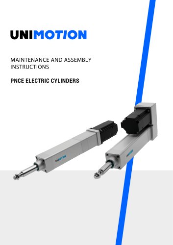 Maintenance- and assembly instructions PNCE