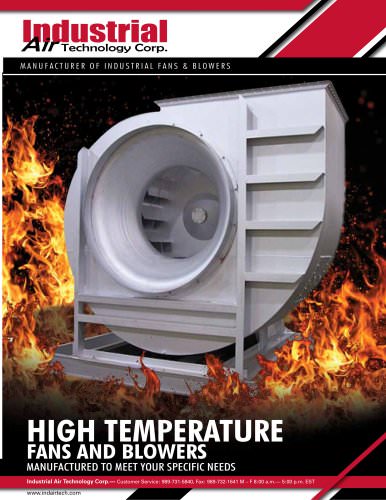 High Temperature Fans and Blowers