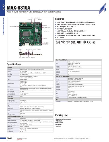 MAX-H810A
