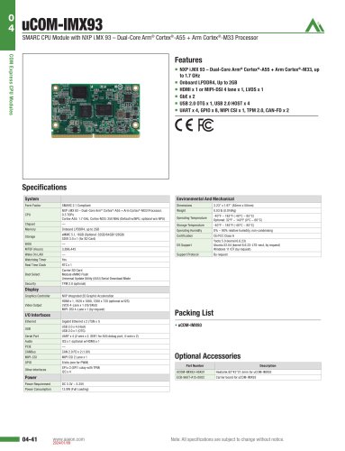 uCOM-IMX93