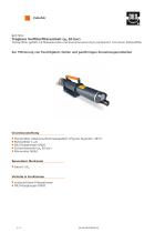 Tragbare Vorfilterfiltereinheit (pe 50 bar) - 1