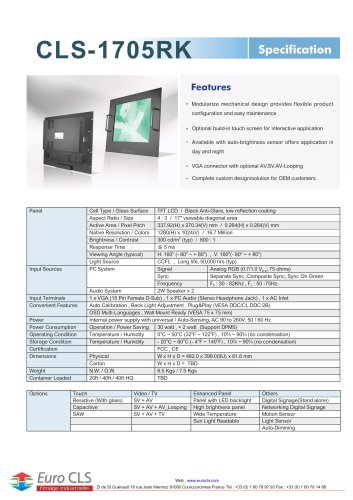 CLS-1705RK