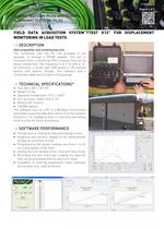 Field data acquisition system (T-TEST)