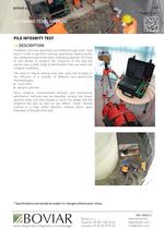 PIT-PILE INTEGRITY TEST
