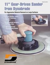 11'' Gear-Driven Sander from Dynabrade