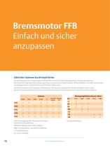 Bremsmotoren FFB-12