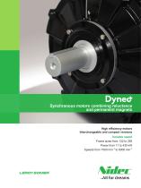 Dyneo+ Synchronous motors combining reluctance and permanent magnets