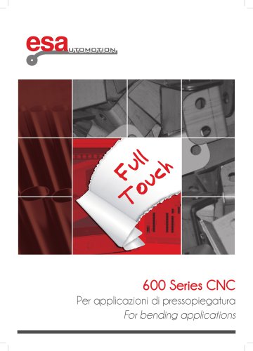 ESAUTOMOTION catalogo CNC SERIE 600