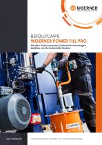 Befüllpumpe WOERNER Power Fill Pro