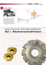 TAW & TPW 45° & 90° Fräser - 3