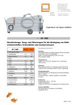 Saug-/Filterwagen SF1000