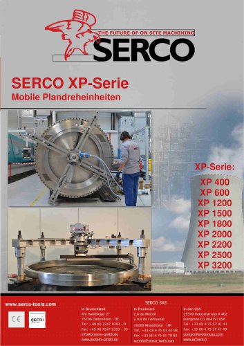 Mobile Plandreheinheiten - XP Serie - SERCO