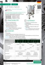 LIFTHO NEO 600-800-1000 kg Elektrische Seildurchlaufwinde Personentranspor