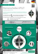 UPS2T riemenscheibe