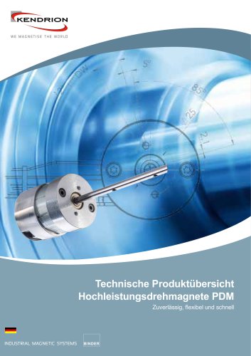 Bistabiler Drehmagnet der PDM Baureihe 