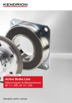 Broschüre | Active Brake Line | Elektromagnet-Einflächenbremse