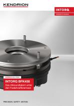 Broschüre | Federkraftbremsen  - INTORQ BFK458