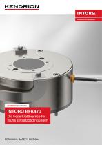 Broschüre | Federkraftbremsen - INTORQ BFK470