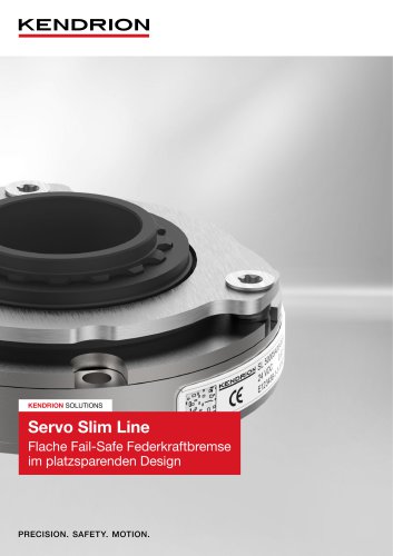 Broschüre | Federkraftbremsen  - Servo Slim Line