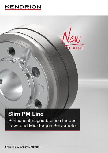 Broschüre | Slim PM Line | Permanentmagnetbremse