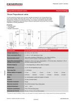 Datasheet | 15mm Proportional valves