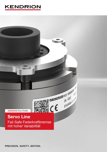 Federkraftbremsen  - Servo Line