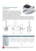 Katalog | Hochleistungshubmagnete LHP-6