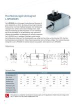 Katalog | Hochleistungshubmagnete LHP-8