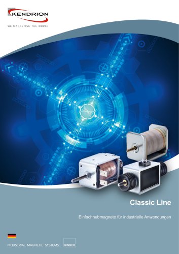 Katalog | Hubmagnete Classic Line