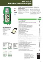 RASI 700CA Industrial Flue Gas Analyser