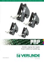 PAP series GIRDER CLAMP