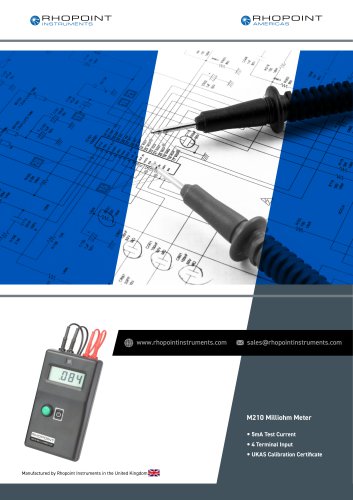 M210 Milliohm Meter