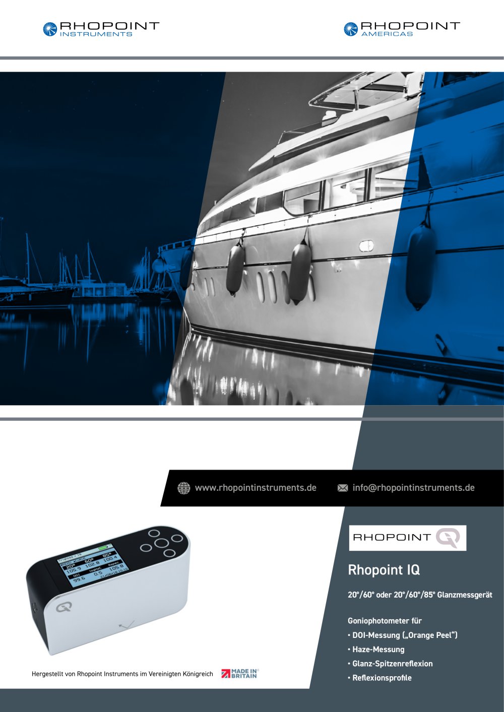 Rhopoint IQ - Rhopoint Instruments