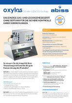 Oxylos - Gasanalyse und Messung von Mikrolecks-1
