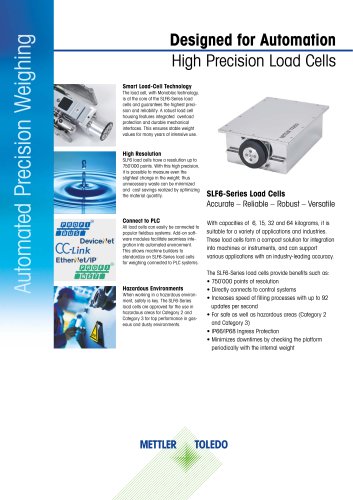 SLF6-Series Load Cells