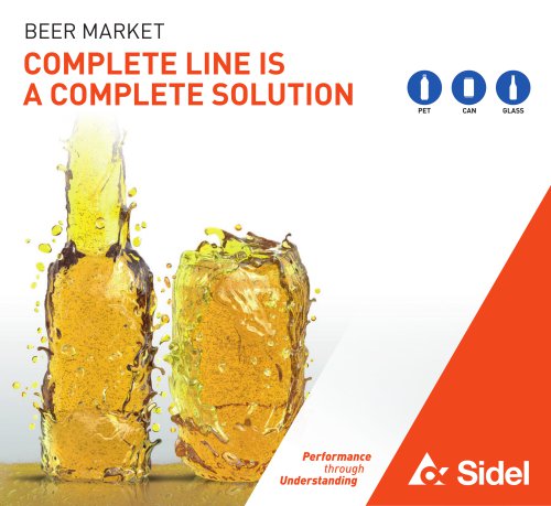 BEER MARKET COMPLETE LINE IS A COMPLETE SOLUTION