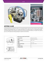 JETPRO S-Air Pneumatic Hydraulic Pump Cut Sheet