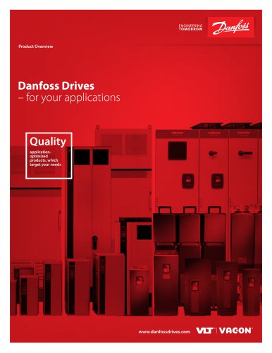 Danfoss Drives – for your applications