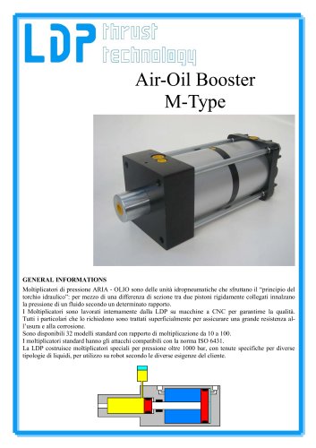 M-TYPE Air-Oil Booster