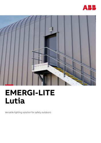 Lutia emergency lighting brochure_EMERGI-LITE UK