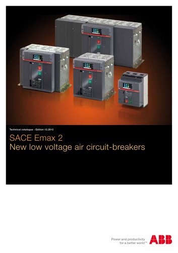 SACE Emax 2. New low voltage air circuit-breakers